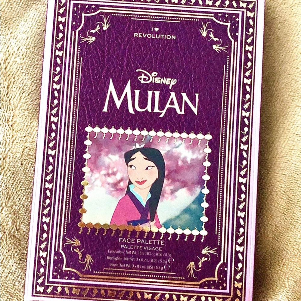 Disney Mulan Purple Face Palette